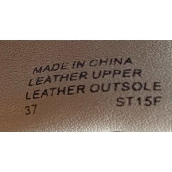 Michael Kors Collection Black Suede Calf Boots W/ Block Heels, Sz 7 (US) 37 (EU) - Picture 10 of 11